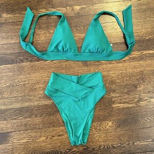 aerie Bikini - Hunter Green